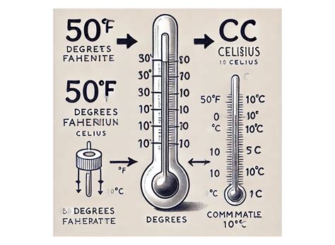 50 Fahrenheit To Celsius