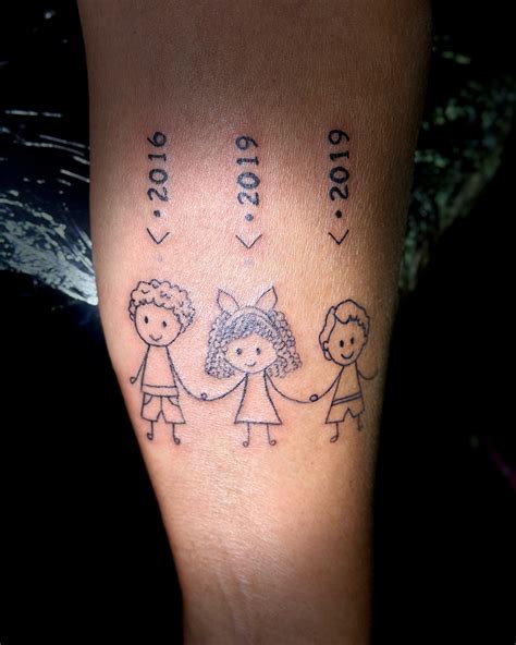 50 Meaningful Grandchildren Tattoo Ideas For Grandparents