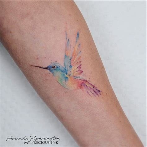 50 Watercolor Hummingbird Tattoos Designs Amp Ideas 2019 Tattoo Ideas
