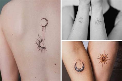 54 Elegant Sun And Moon Tattoos With Meaning Our Mindful Life