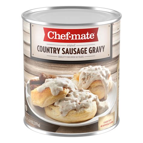 6 Cans Of Chef Mate Country Sausage Gravy Earl Amp 39 S Auction Company