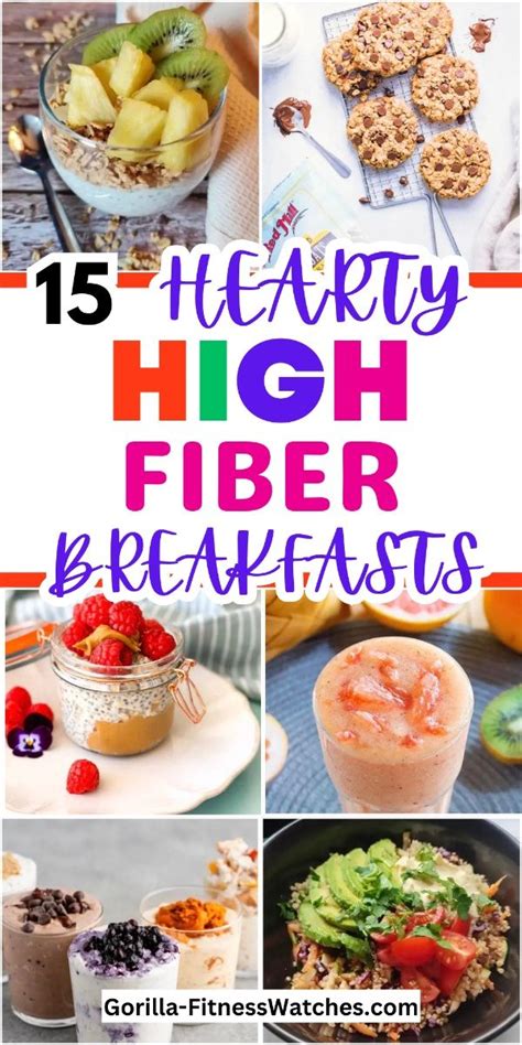 6 Easy High Fiber Breakfasts To Start Your Day The Warm Up