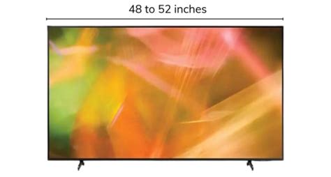 60 Inch Tv Dimensions A Comparison Of Different Models