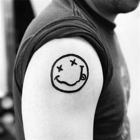 60 Nirvana Tattoo Designs For Men Rock Band Ink Ideas