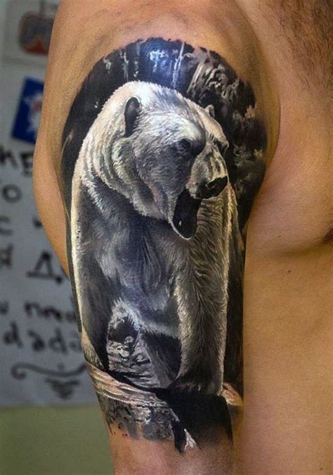 60 Stunning Polar Bear Tattoo Designs For Men