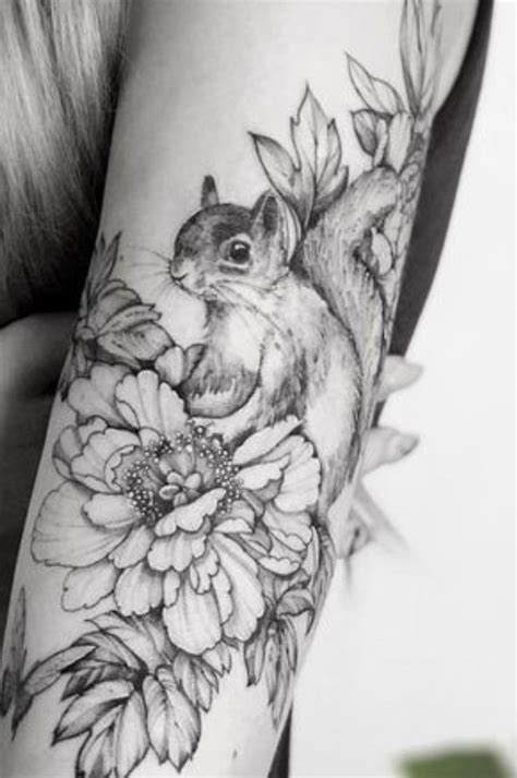 63 Squirrel Tattoo Designs That Are Simple Cute Artofit