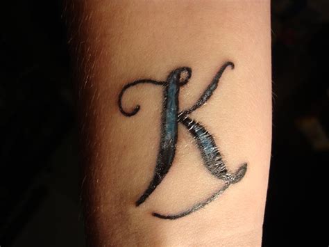65 Amazing K Letter Tattoo Designs And Ideas Body Art Guru
