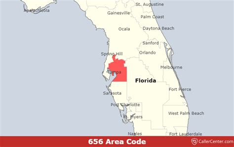 656 Area Code In Tampa Location Time Zone Phone Numbers