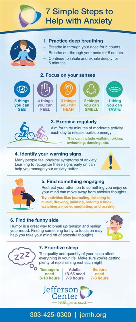 7 Simple Steps To Help With Anxiety Jefferson Center