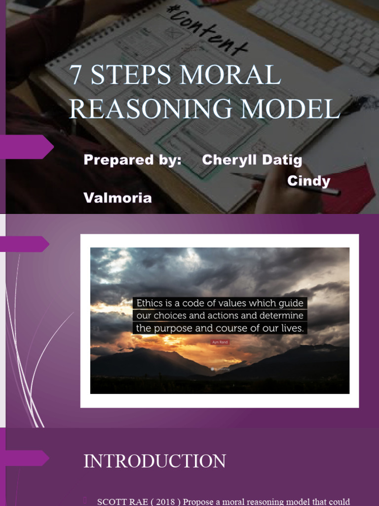 7 Steps In The Moral Reasoning Model Xiansarong