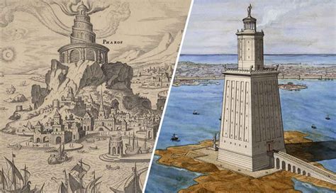 7 Wonders Pharos Lighthouse Alexandria E