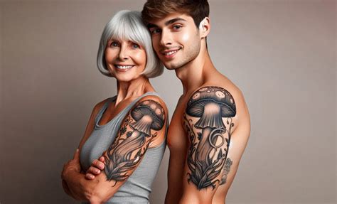 70 Gratifying Ideas Of Mom And Son Tattoos Known For Strengthening Fam