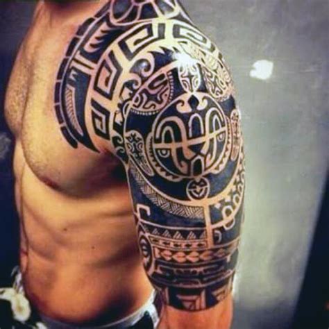 75 Artistic Half Sleeve Tribal Tattoos For Men 75 Artistic Half Sleeve Tribal Tattoos For Men