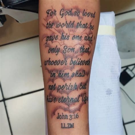 75 Bold And Powerful Bible Verse Tattoos For Men