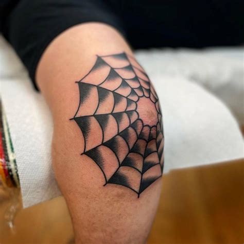 75 Spider Web Tattoo Designs Symbolism Styles Amp Unique Variations