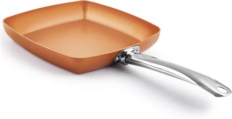 8 10 Inch Non Stick Copper Frying Pan Universal Fo Grandado