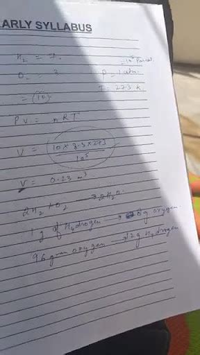 8 A Vessel Contains 14 G Of Hydrogen And 96 G Of Oxygen Stp A Find