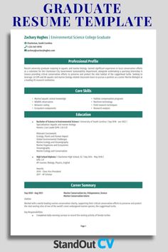 9 Graduate Cv Examples Expert Guide Kickstart Your Career