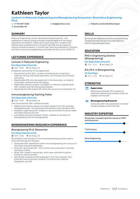 9 Phd Resume Examples Guide For 2024