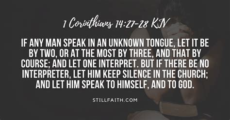 99 Bible Verses About Speaking In Tongues Kjv Stillfaith Com