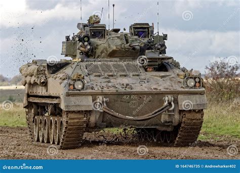 A British Army Warrior Infantry Fighting Vehicle Editorial Photo