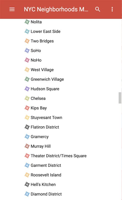 A Colorful Interactive Map That Shows Every Neighborhood Within New
