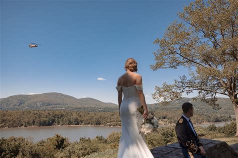 A Graceful Black Tie Affair Alana Mark S West Point Wedding Morina Photography