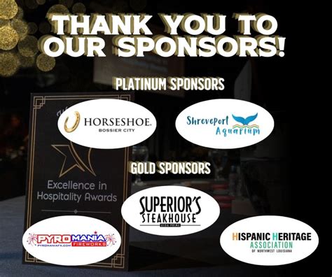 A Huge Thank You To Our Sponsors Who Made The 2024 Excellence In