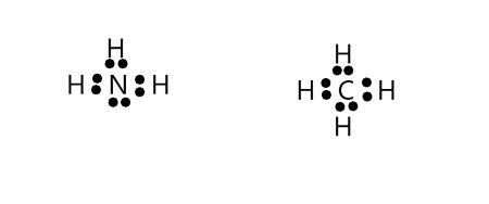 A Molecule Of Ammonia Nh3 And A Molecule Of Methane Ch4 Each Have 4