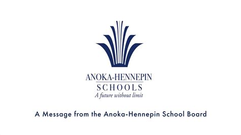 A Special Message From The Anoka Hennepin School Board Youtube