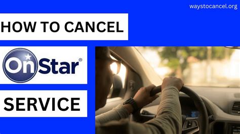 A Step By Step Guide On How To Cancel Onstar Services