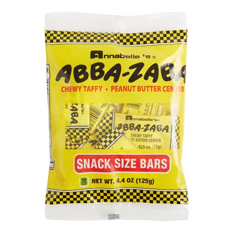 Abba Zaba Peanut Butter Taffy Bars Bag Set Of 4 World Market Abba Zaba Peanut Butter Taffy Bars Bag Set Of 4 World Market