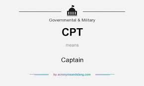 Abbreviation For Captain