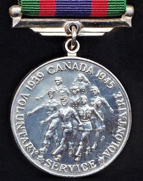 Aberdeen Medals Canada Canada Volunteer Service Medal 1939 1947