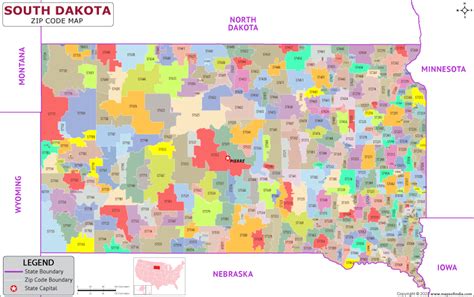 Aberdeen South Dakota Zip Codes Map And Full List