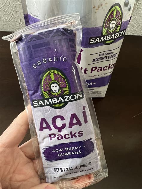 Acai Frozen Packets Great For Your Store Know More Tropical Brazil
