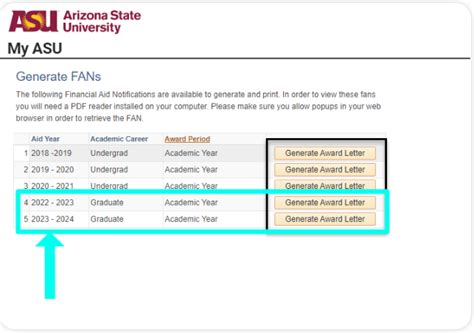 Accepting Financial Aid Asu Youtube