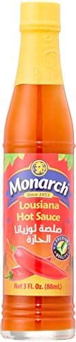 Achrafieh Monarch Lousiana Hot Sauce 88Ml Achrafieh Monarch Lousiana Hot Sauce 88Ml