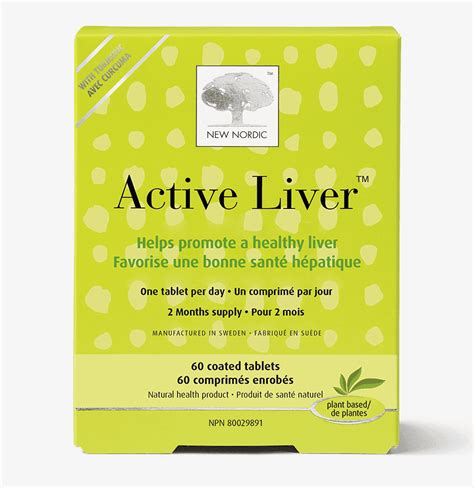 Active Liver Detox Supplement Tablets 60 Count Best Liver Detox