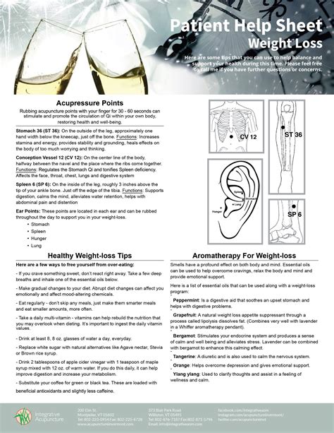 Acupuncture For Weight Loss Research Update Integrative Acupuncture