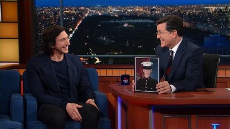 Adam Driver Opened Up About His Military Past On Amp 39 The Late Show Amp 39 Mashable