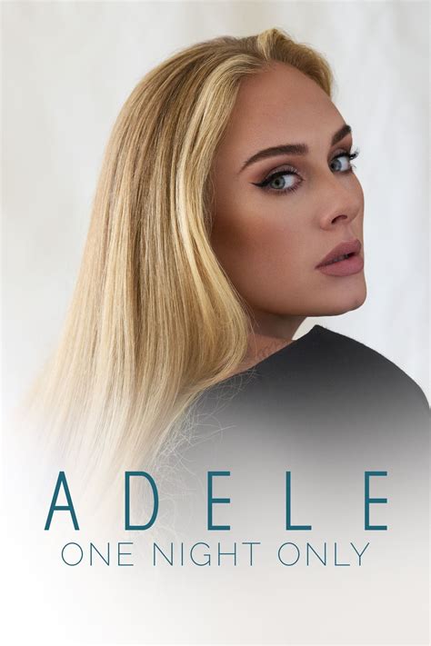 Adele One Night Only 2021 Posters The Movie Database Tmdb Adele One Night Only 2021 Posters The Movie Database Tmdb