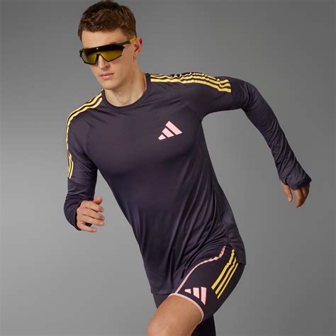 Adidas Adizero Long Sleeve Running Shirt