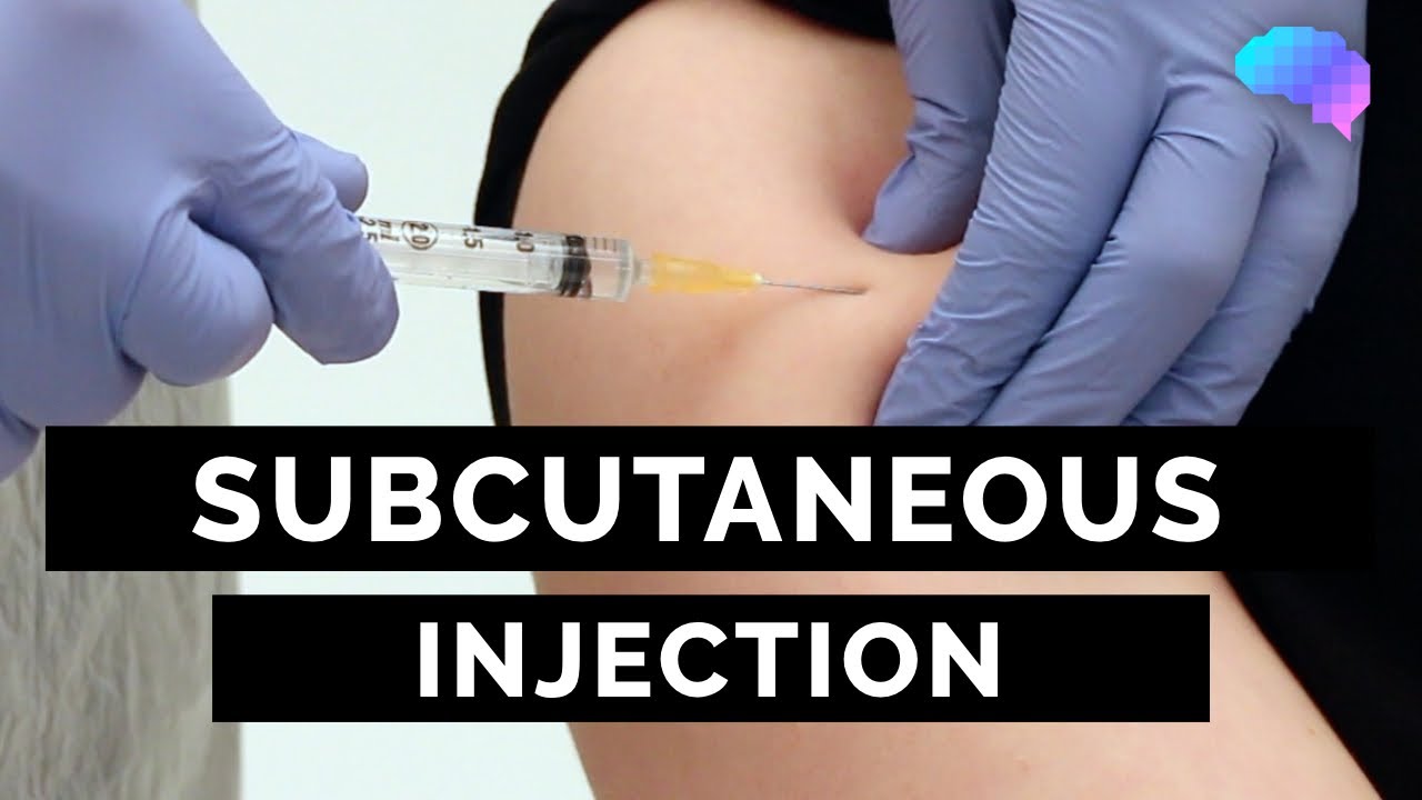 Administering A Subcutaneous Injection Rnpedia Administering A Subcutaneous Injection Rnpedia