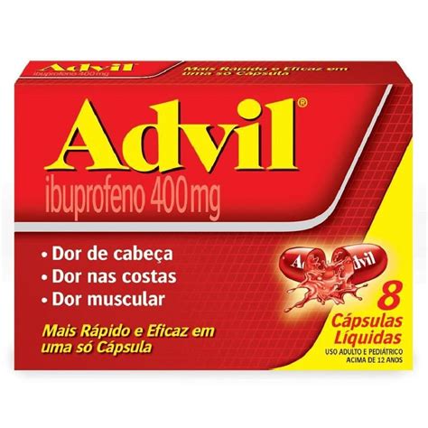 Advil 400Mg C 8 Caps Alexfarma Advil 400Mg C 8 Caps Alexfarma