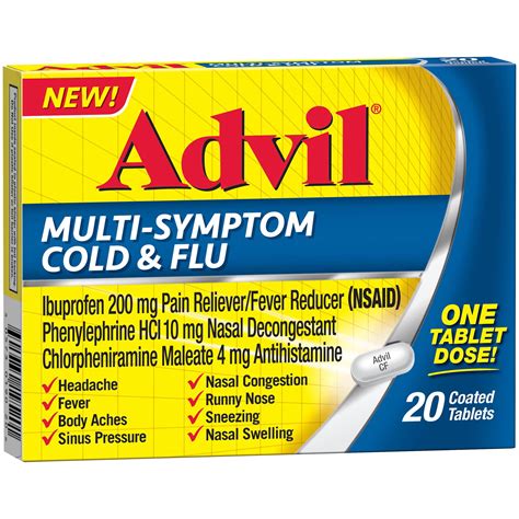 Advil Multi Symptom Cold And Flu Coated Tablet Shop Cough Cold Flu Advil Multi Symptom Cold And Flu Coated Tablet Shop Cough Cold Flu