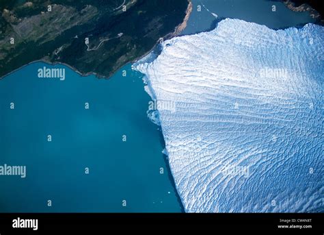 Aerial View Of Perito Moreno Glacier Near El Calafate Patagonia