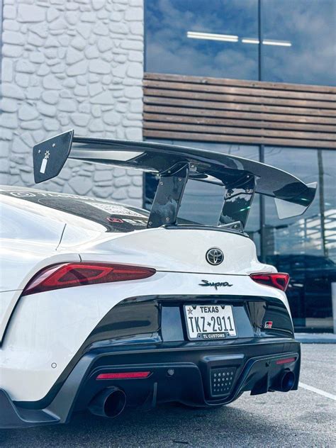 Aero Republic Carbon Fiber Rear Spoiler For Toyota Supra A90 Aero Republic Carbon Fiber Rear Spoiler For Toyota Supra A90
