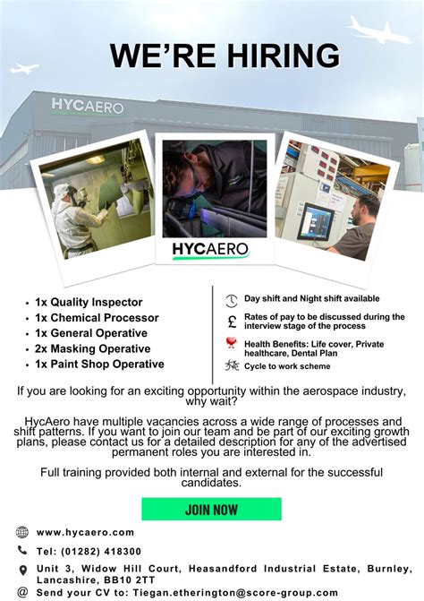 Aerospace Vacancies Opportunities Hycaero