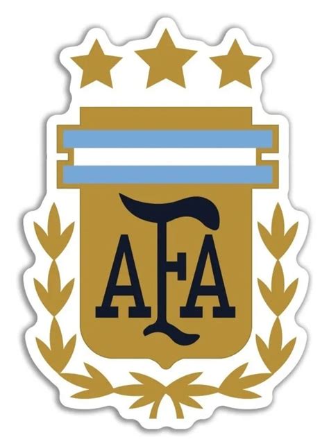 Afa 3 Estrellas Logotipo De Argentina Imprimibles Futbol Gratis